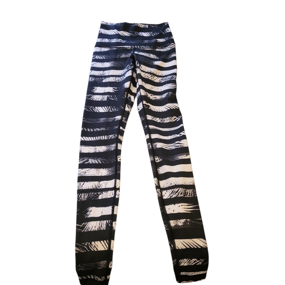 Lululemon Athletica Zebra Print Legging